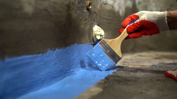 Commercial Vapor Barrier Installation project at a Banco, VA business property by SJ Waterproofing Pros